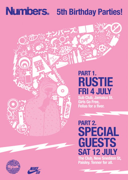 Rustie & Modeselektor - Numbers 5th Birthday 2008 Rustie & Modeselektor - Numbers 5th Birthday 2008