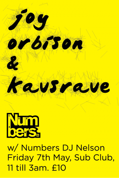 Fri 7 May 2010: Joy Orbison & Kavsrave @ Sub Club, Glasgow